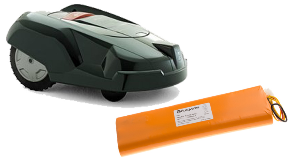 Skift batteri på Husqvarna Automower 220AC