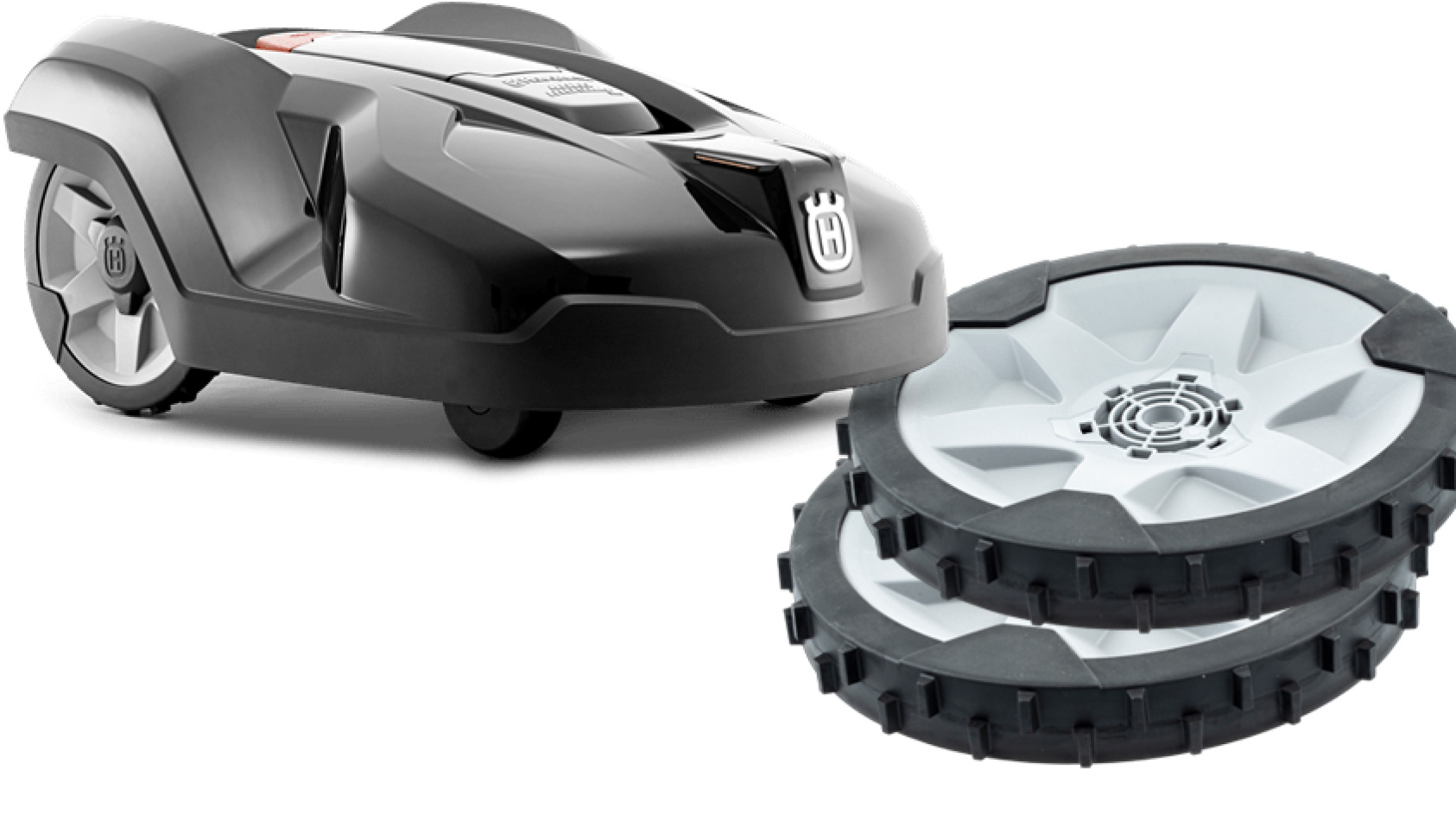 Skift drivhjul på Husqvarna Automower robotplæneklipper  320, 330X, 420, 430X, 440, 450X