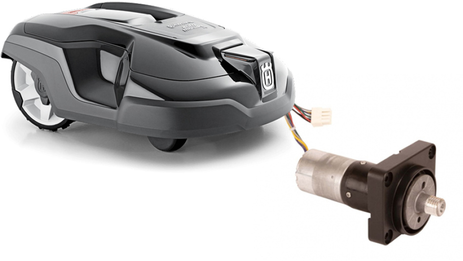 Udskift drivmotor på Husqvarna Automower 310, 315 og 315X.