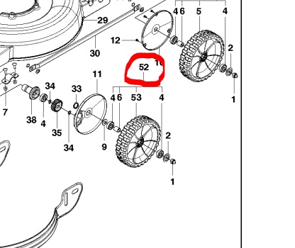 Hjul 2956670-03 i gruppen  hos GPLSHOP (2956670-03)