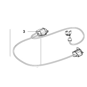 KABELRØR Ultrasonic system i gruppen Reservedele Robotplæneklipper / Reservedele Husqvarna Automower® 450X / Automower 450X - 2020 hos GPLSHOP (5010652-01)