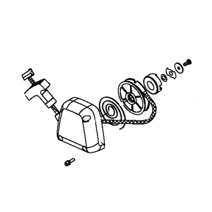Reparationssæt Starter Assy 5014243-50 i gruppen Reservedele / Reservedele Övriga Reservdelar / Reservedele McCulloch Lövblåsare / Reservedele McCulloch GB355BP hos GPLSHOP (5014243-50)