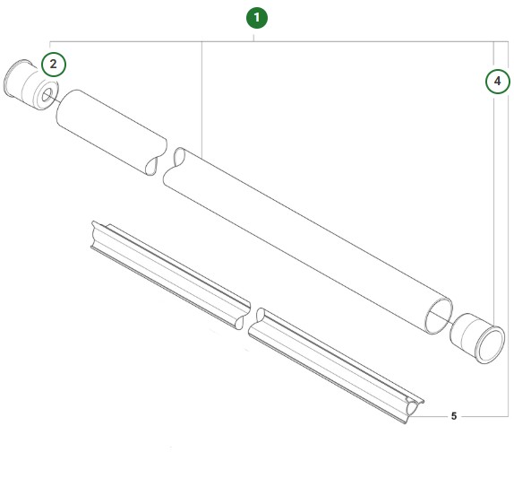 Rør Assy i gruppen Reservedele / Reservedele Buskryddere / Reservedele Husqvarna 535iRXT hos GPLSHOP (5019197-03)