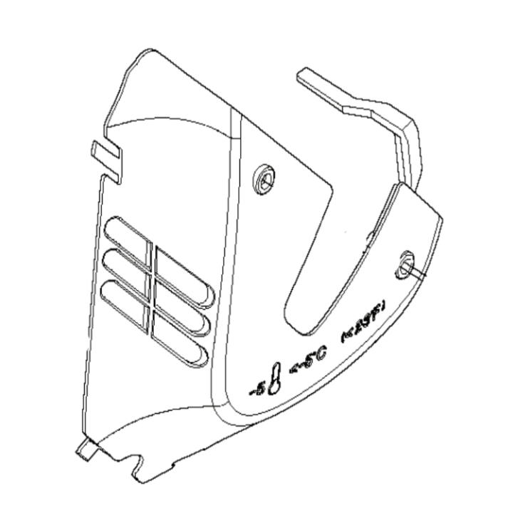 Vinterbeskyttelse 5019873-01 i gruppen Reservedele / Reservedele Motorsave hos GPLSHOP (5019873-01)