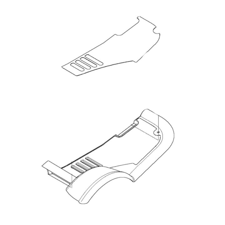 Fodplade 5022907-03 i gruppen Reservedele / Reservedele Gräsklippare / Reservedele Jonsered Åkgräsklippare / Reservedele Jonsered FR 2218FA 4x4 hos GPLSHOP (5022907-03)