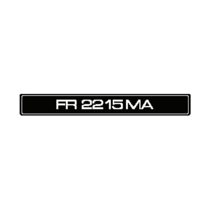 Mærkat 5022921-09 i gruppen Reservedele / Reservedele Gräsklippare / Reservedele Jonsered Åkgräsklippare / Reservedele Jonsered FR 2215 MA hos GPLSHOP (5022921-09)