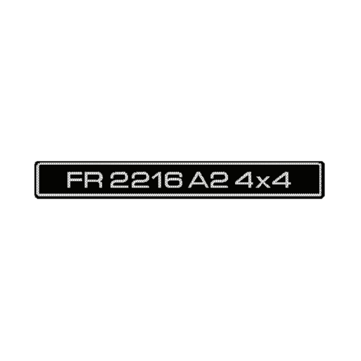 Mærkat 5022926-03 i gruppen Reservedele / Reservedele Gräsklippare / Reservedele Jonsered Åkgräsklippare / Reservedele Jonsered FR 2216A2 4x4 hos GPLSHOP (5022926-03)