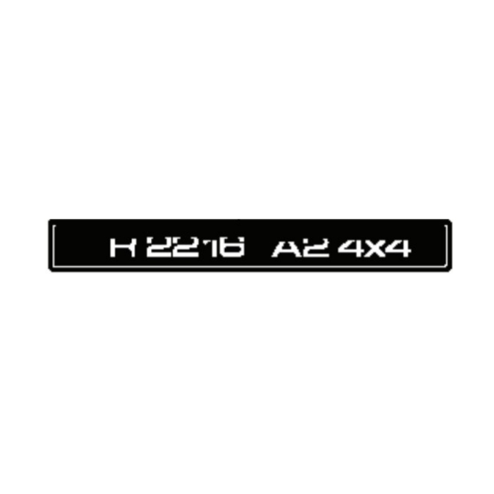 Mærkat 5022926-06 i gruppen Reservedele / Reservedele Gräsklippare / Reservedele Jonsered Åkgräsklippare / Reservedele Jonsered FR 2216FA2 4x4 hos GPLSHOP (5022926-06)