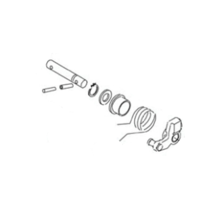 Styreaksel kompl i gruppen Reservedele / Reservedele Rider / Reservedele Husqvarna Rider 420 TSX AWD hos GPLSHOP (5024511-01)