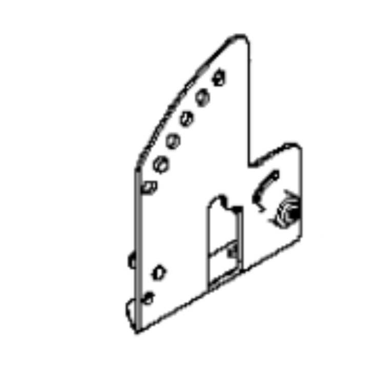 Håndtagsholder Venstre Med Lås 5032490-02 i gruppen  hos GPLSHOP (5032490-02)