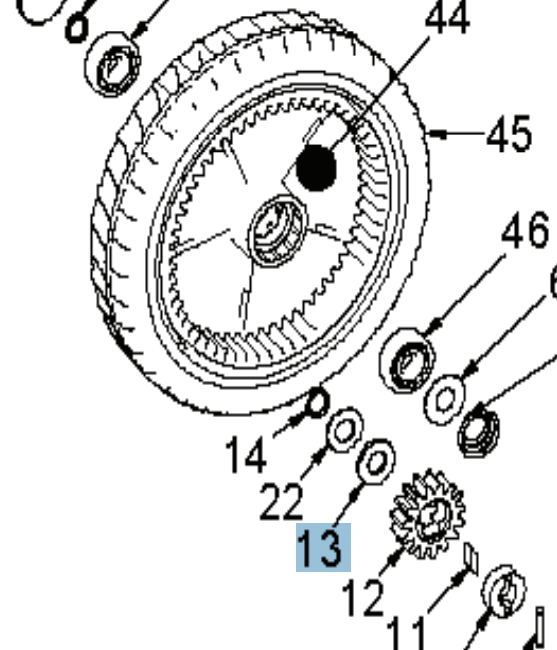 Glideskive Brilliant i gruppen  hos GPLSHOP (5033269-01)