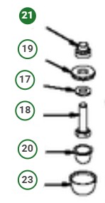 Isolerende Bøsning Han 5033359-01 i gruppen  hos GPLSHOP (5033359-01)