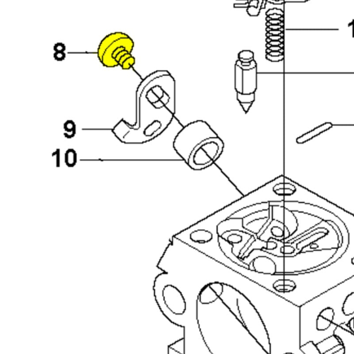 Skruechokerkontrol 503479001 5034790-01 i gruppen Reservedele / Reservedele Hækkeklippere / Reservedele Husqvarna 323HD60 hos GPLSHOP (5034790-01)