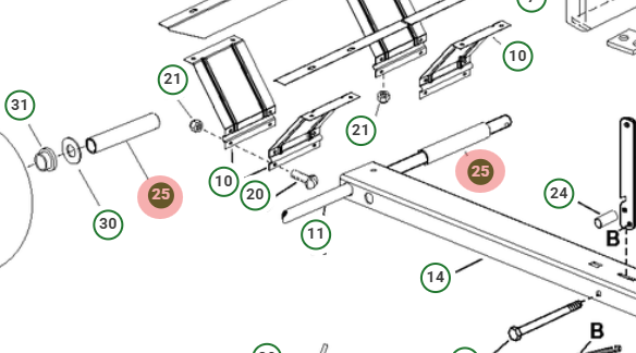 Afstand 5038155-01 i gruppen  hos GPLSHOP (5038155-01)