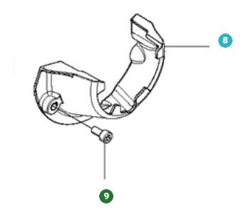 Skrue i gruppen Reservedele / Reservedele Løvblæsere / Reservedele Husqvarna 530BT hos GPLSHOP (5041196-01)