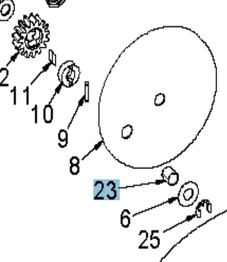 Glideleje Pm 1215 Dx i gruppen  hos GPLSHOP (5044596-01)