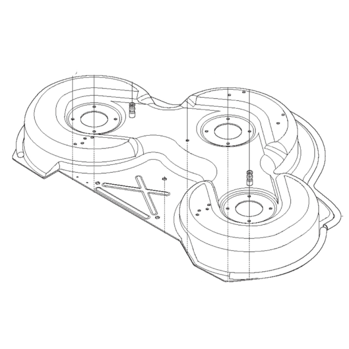 Clip cover Kpl i gruppen Reservedele / Reservedele Rider / Reservedele Husqvarna Rider 422 TS AWD hos GPLSHOP (5045698-01)