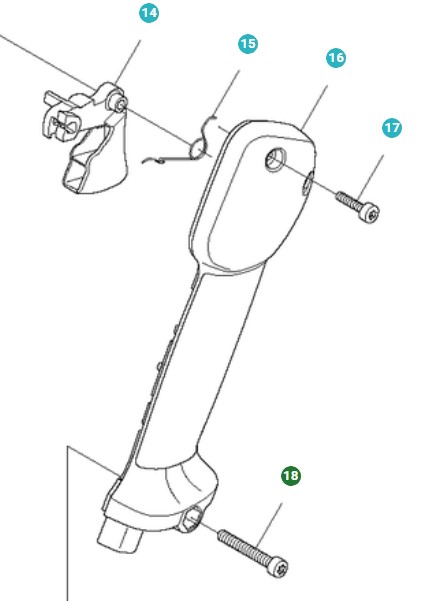Skrue i gruppen Reservedele / Reservedele Løvblæsere / Reservedele Husqvarna 580BTS hos GPLSHOP (5052908-01)
