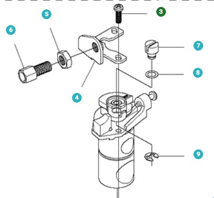 Skrue i gruppen Reservedele / Reservedele Løvblæsere / Reservedele Husqvarna 580BTS hos GPLSHOP (5053079-01)