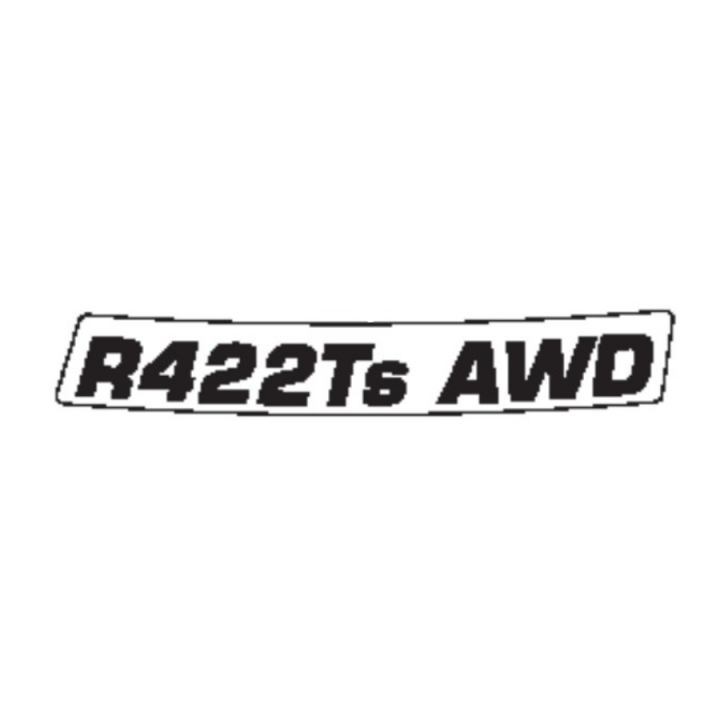 Decal i gruppen Reservedele / Reservedele Rider / Reservedele Husqvarna Rider 422 TS AWD hos GPLSHOP (5055144-03)