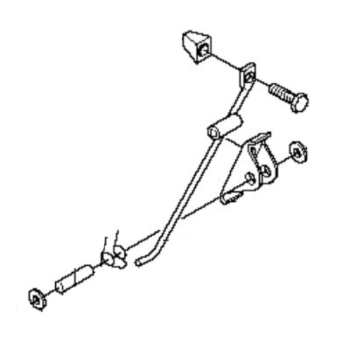 Bremselås Kpl, Clip, i gruppen Reservedele / Reservedele Rider / Reservedele Husqvarna Rider 422 TS AWD hos GPLSHOP (5065384-04)