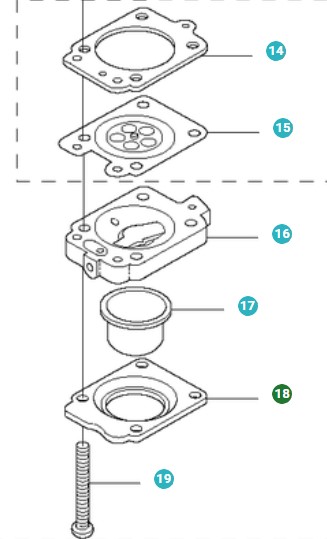 Boliger i gruppen Reservedele / Reservedele Løvblæsere / Reservedele Husqvarna 580BTS hos GPLSHOP (5067410-01)