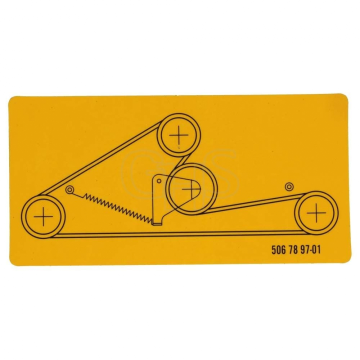 Decal i gruppen Reservedele / Reservedele Jonsered Frontridere / Reservedele Jonsered FR 2113 MA hos GPLSHOP (5067897-01)