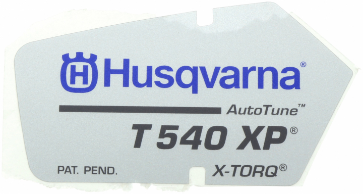 Decal 5069419-01 i gruppen Reservedele / Reservedele Motorsave / Reservdele Husqvarna T540XP hos GPLSHOP (5069419-01)