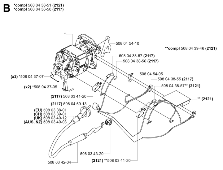 Motor 5080436-51 i gruppen  hos GPLSHOP (5080436-51)