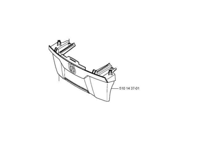 Legeme 5101437-01 i gruppen Reservdele Robotplæneklipper / Reservedele Husqvarna Automower® 260 ACX / Automower 260 ACX - 2009 hos GPLSHOP (5101437-01)