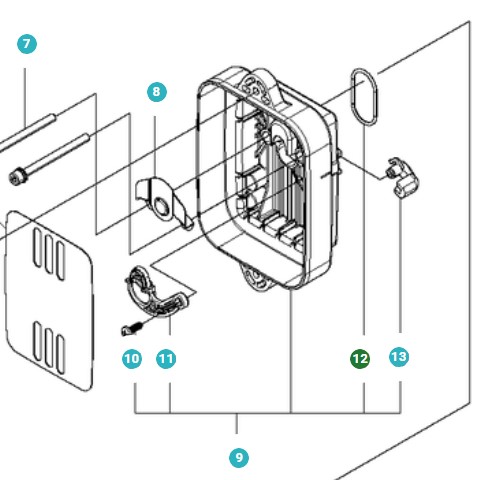 O-ring i gruppen Reservedele / Reservedele Løvblæsere / Reservedele Husqvarna 360BT hos GPLSHOP (5122600-01)