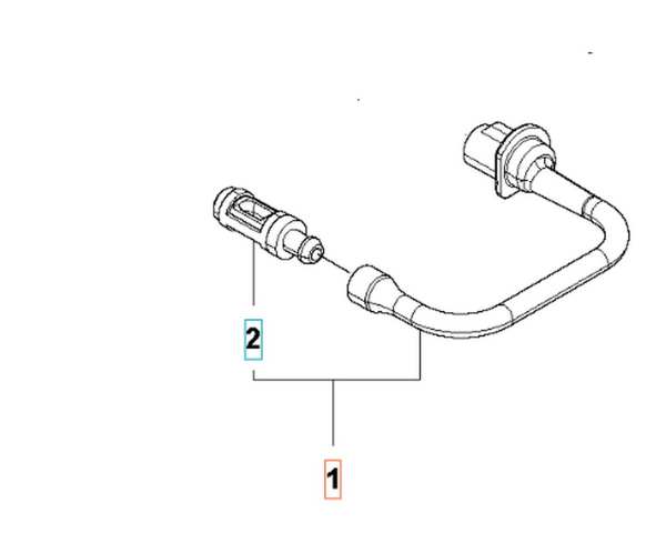 Olieslange Komplet 5215799-02 i gruppen Reservedele / Reservedele Motorsave / Spare parts Husqvarna 543XP/G hos GPLSHOP (5215799-02)