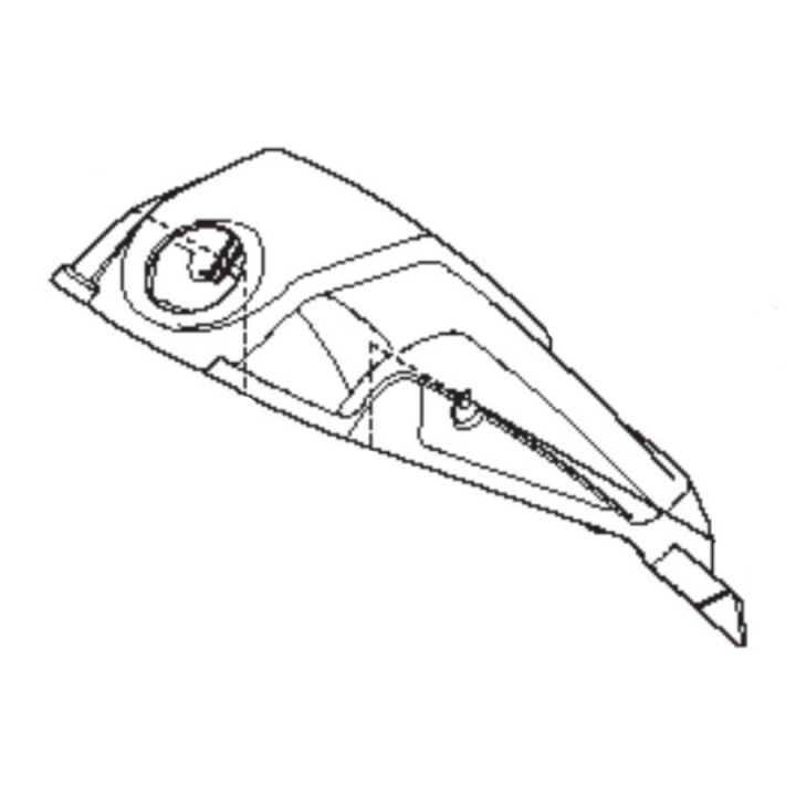 Styredæksel i gruppen Reservedele / Reservedele Rider / Reservedele Husqvarna Rider 115C hos GPLSHOP (5218890-01)