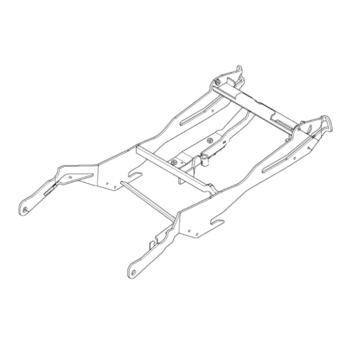 Ramme Sort Jc94/Jc103/Jc112 5230642-04 i gruppen Reservedele / Reservedele Gräsklippare / Reservedele Jonsered Åkgräsklippare / Reservedele Jonsered FR 2218FA2 hos GPLSHOP (5230642-04)