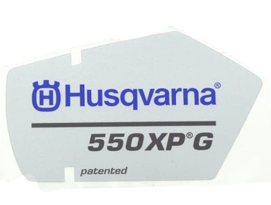  Mærkat 550 Xpg 5230832-04 i gruppen Reservedele / Reservedele Motorsave / Reservdele Husqvarna 550XP/G/Triobrake hos GPLSHOP (5230832-04)