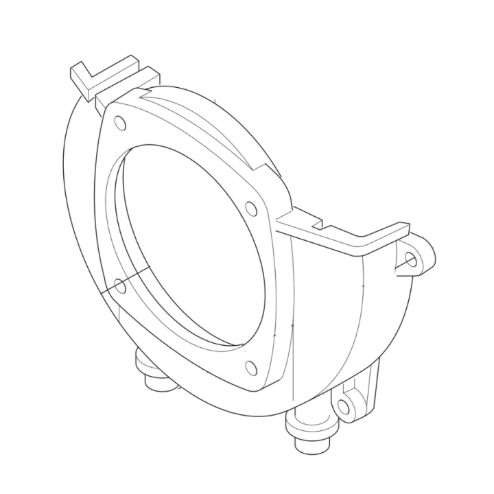 Ventilatordæksel 5231024-01 i gruppen Reservedele / Reservedele Jonsered Buskryddere / Reservedele Jonsered GC2053 hos GPLSHOP (5231024-01)