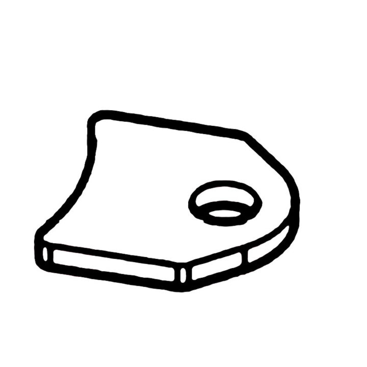 Fjederplade F=4000 N i gruppen Reservedele / Reservedele Hækkeklippere / Reservedele Husqvarna 522iHD75 hos GPLSHOP (5297591-01)