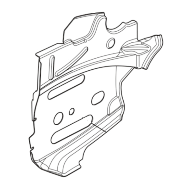 Kædeføringsplade 564Xpg i gruppen  hos GPLSHOP (5298298-01)