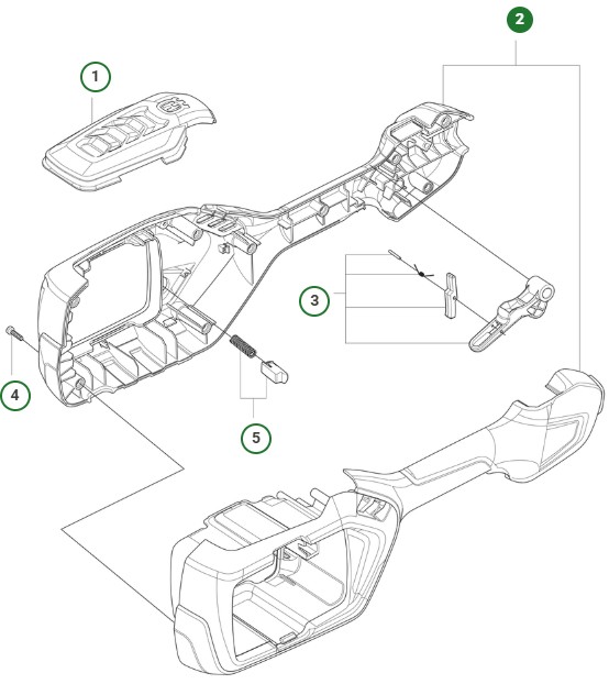 i gruppen Reservedele / Reservedele Buskryddere / Reservedele Husqvarna 215iL hos GPLSHOP (5299060-01)