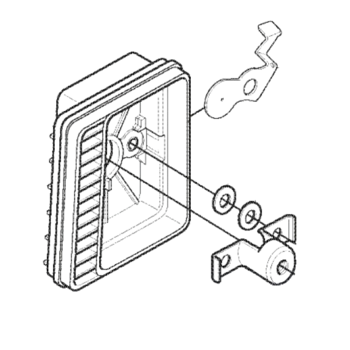 Filter Hus 5310079-10 i gruppen Reservedele / Reservedele Jonsered Buskryddere / Reservedele Jonsered GC2052 hos GPLSHOP (5310079-10)