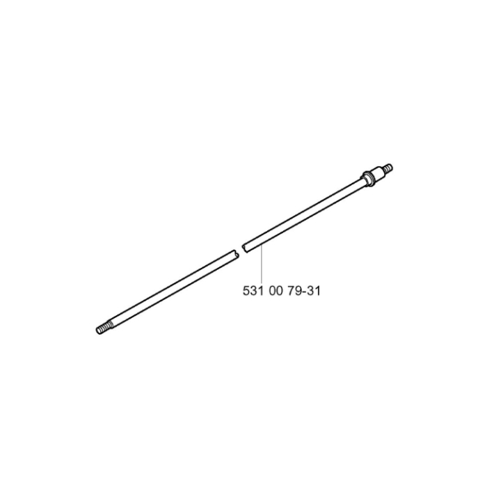 Drivaksel 5310079-31 i gruppen  hos GPLSHOP (5310079-31)