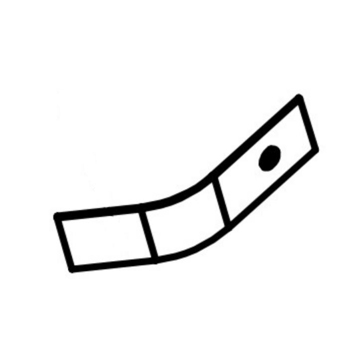 Kniv 5310084-59 i gruppen Reservedele / Reservedele Övriga Reservdelar / Reservedele Partner Jordfräsar / Reservedele Partner PFT44-154 hos GPLSHOP (5310084-59)