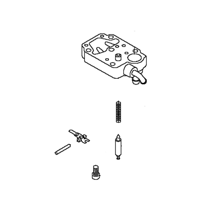 Pumpehus 531008663 5310086-63 i gruppen Reservedele / Reservedele Buskryddere / Reservedele Husqvarna 524R hos GPLSHOP (5310086-63)