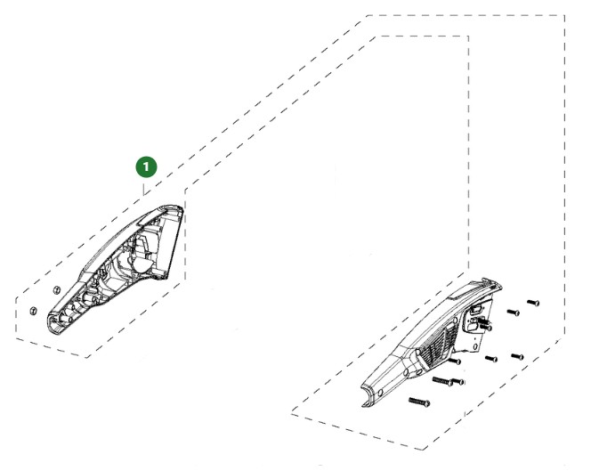 Dække i gruppen Reservedele / Reservedele Hækkeklippere / Reservedele Husqvarna 120iTK4-H hos GPLSHOP (5311467-14)