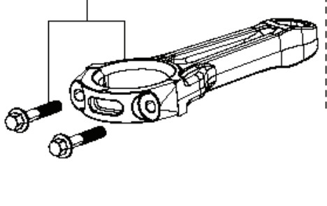 Plejlstang i gruppen Reservedele / Reservedele Rider / Reservedele Husqvarna Rider 214TC hos GPLSHOP (5311471-04)