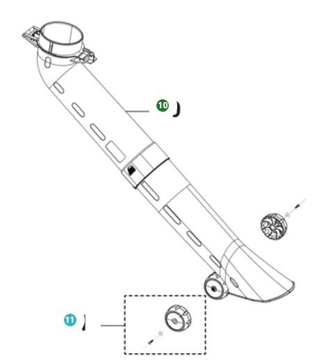 Rør Assy i gruppen Reservedele / Reservedele Løvblæsere / Reservedele Husqvarna 120iBV hos GPLSHOP (5311478-74)