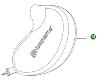 Taske i gruppen Reservedele / Reservedele Løvblæsere / Reservedele Husqvarna 120iBV hos GPLSHOP (5311478-86)