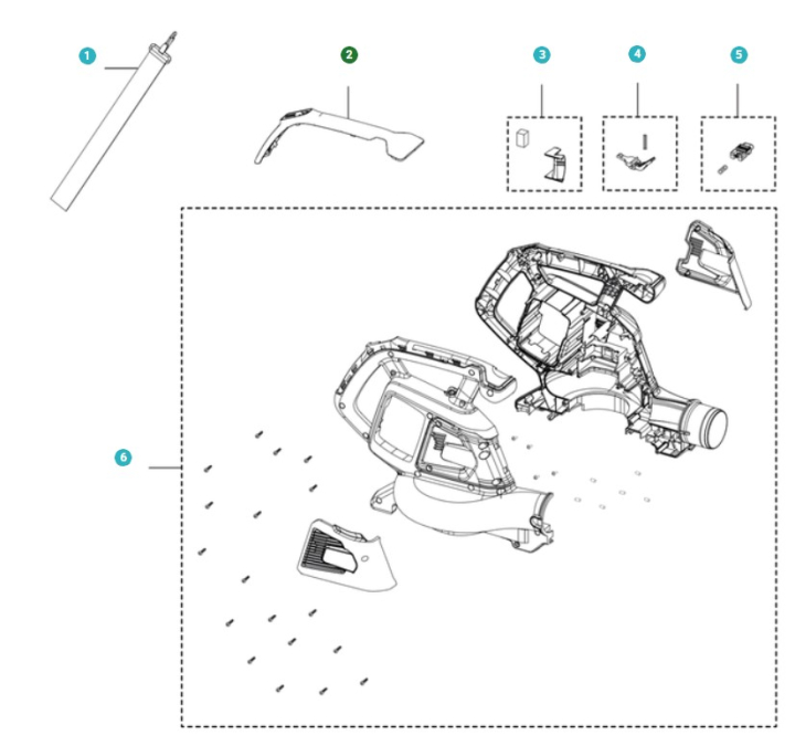 Handling i gruppen Reservedele / Reservedele Løvblæsere / Reservedele Husqvarna 120iBV hos GPLSHOP (5311478-87)