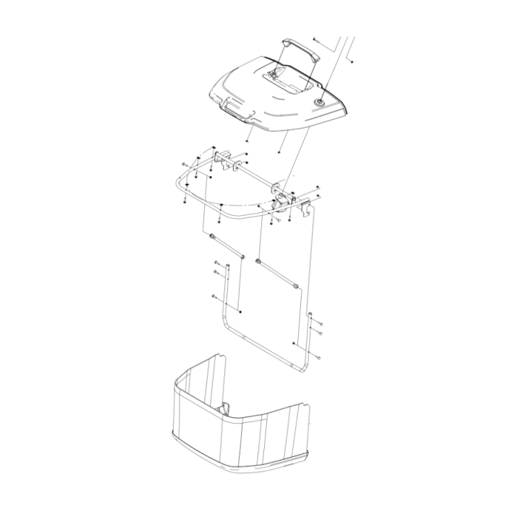 Græspose Assy i gruppen Reservedele / Reservedele Havetraktorer / Reservedele Husqvarna TC 114 hos GPLSHOP (5311482-08)