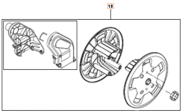  i gruppen Reservedele / Reservedele Højtryksrensere / Reservedele Husqvarna PW490 hos GPLSHOP (5312405-01)